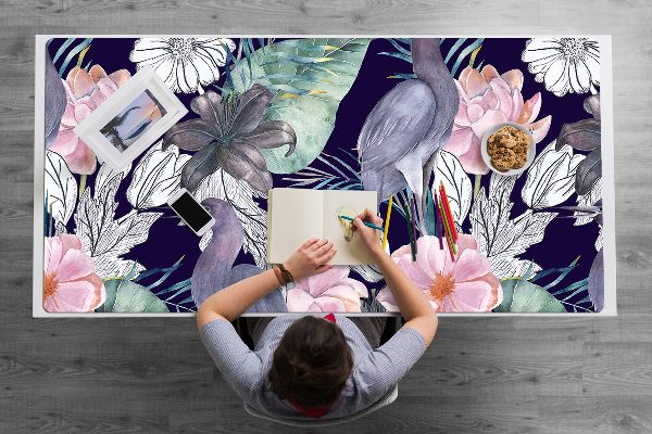 Namizna podloga Birds in flowers