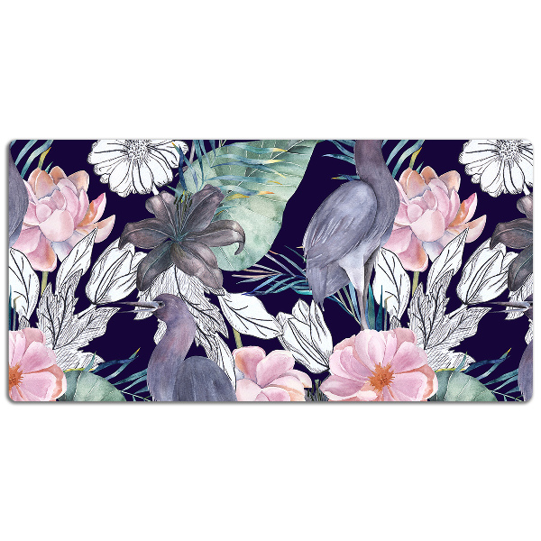 Namizna podloga Birds in flowers