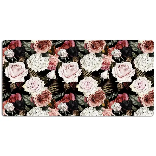 Podloga za pisalno mizo Baroque flowers