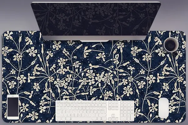 Podloga za pisalno mizo Floral pattern