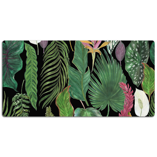Podloga za pisalno mizo Tropical leaves