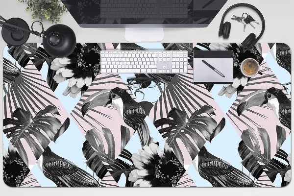Podloga za pisalno mizo Tropical patchwork