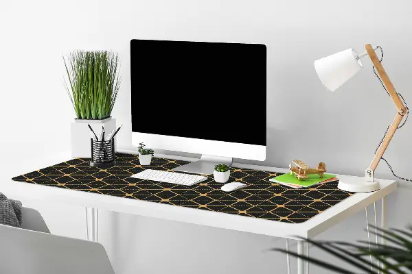 Podloga za pisalno mizo Hexagons