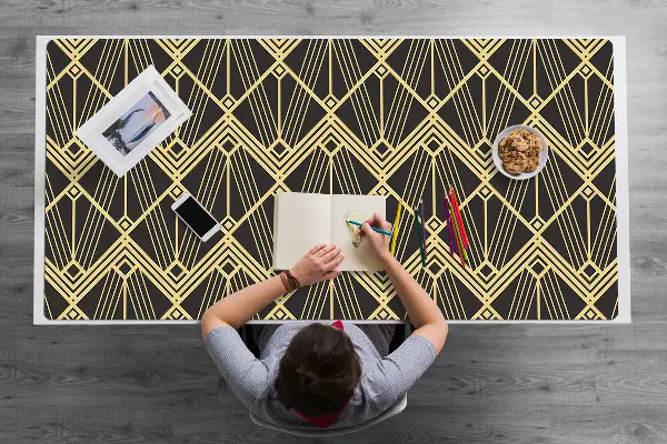 Podloga za pisalno mizo Modern tiles