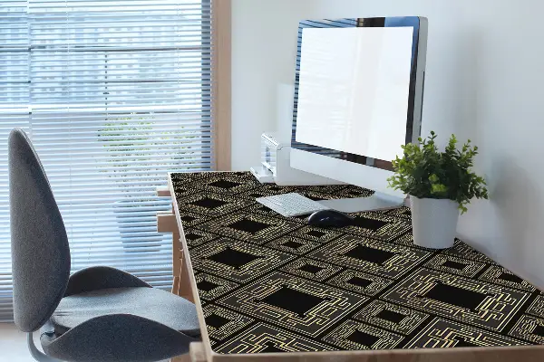 Podloga za pisalno mizo Tiles