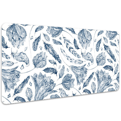 Namizna podloga Blue leaves