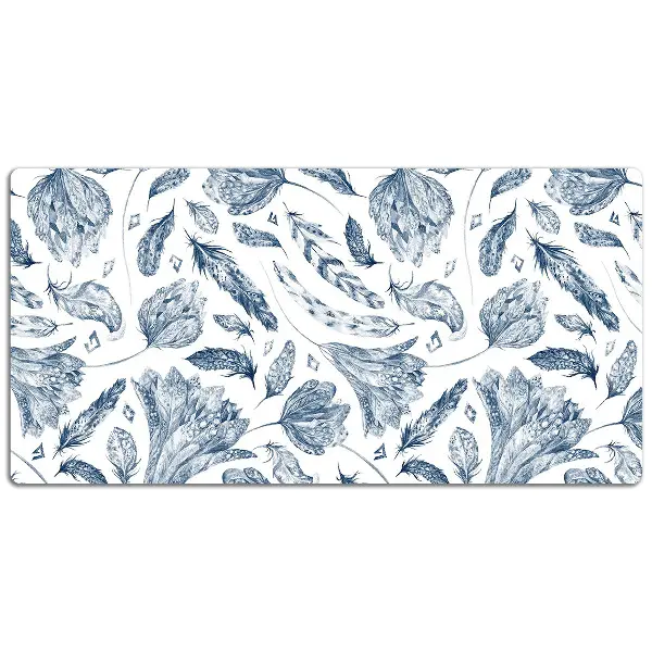 Namizna podloga Blue leaves