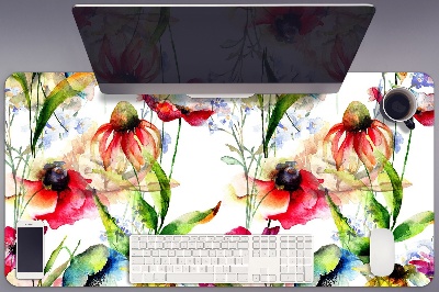 Namizna podloga Colored flowers