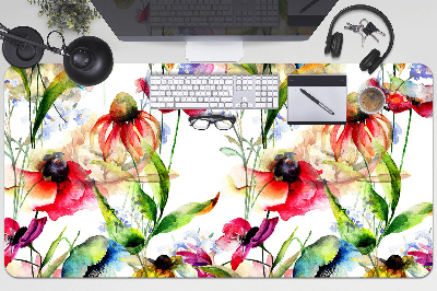 Namizna podloga Colored flowers