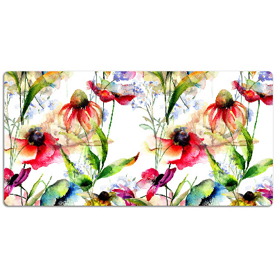 Namizna podloga Colored flowers
