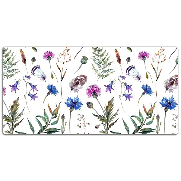 Podloga za pisalno mizo Flowers from the meadow