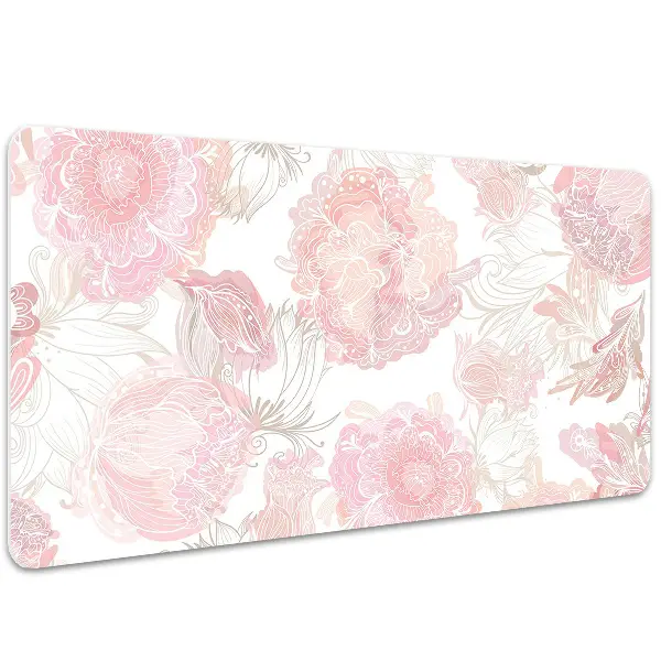 Podloga za pisalno mizo Floral pattern