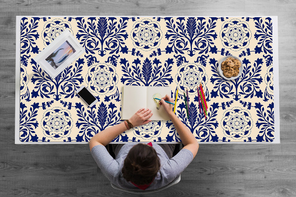Namizna podloga Blue pattern