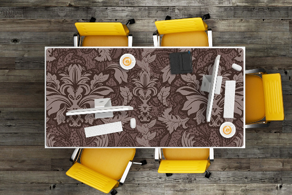 Podloga za pisalno mizo Damask style pattern