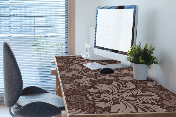 Podloga za pisalno mizo Damask style pattern