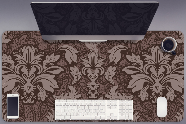 Podloga za pisalno mizo Damask style pattern