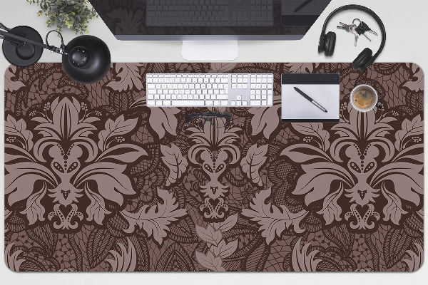 Podloga za pisalno mizo Damask style pattern