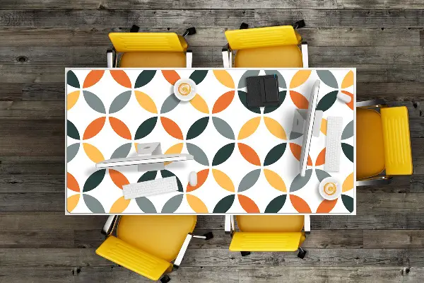 Namizna podloga Geometric wheels