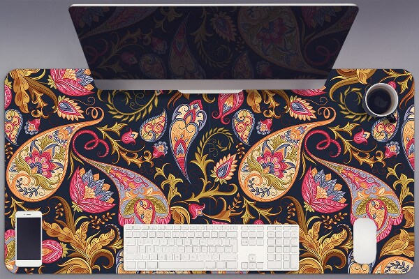 Podloga za pisalno mizo Colorful paisley