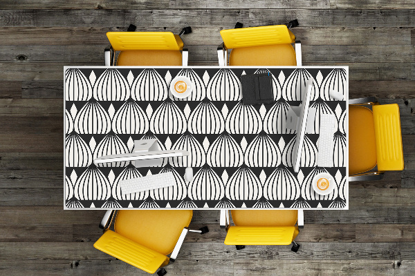 Podloga za pisalno mizo Retro pattern
