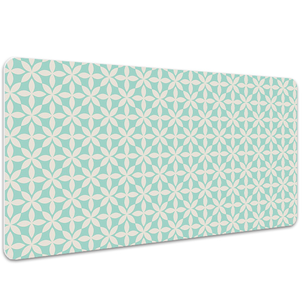 Namizna podloga White and blue pattern