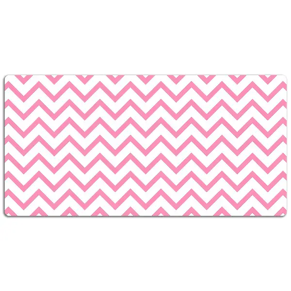 Namizna podloga Pink zigzags