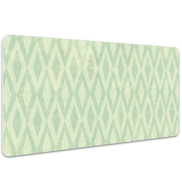 Podloga za pisalno mizo Green Rombs