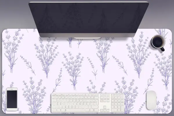 Namizna podloga Lavender flowers