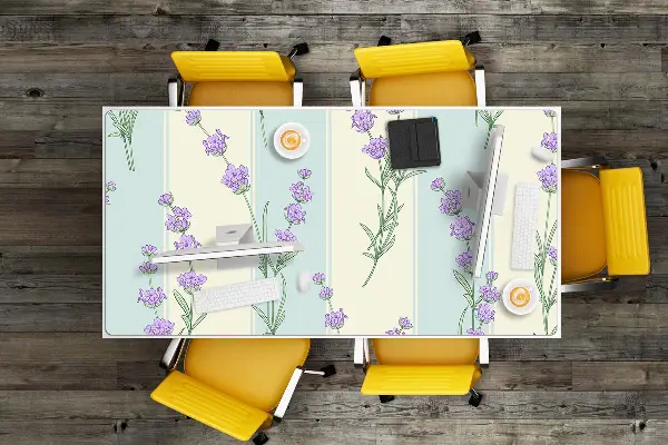 Namizna podloga Lavender flowers