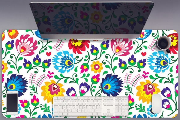 Podloga za pisalno mizo folk art