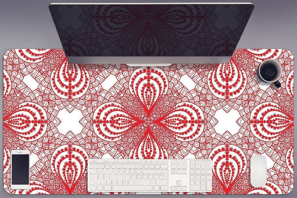 Namizna podloga Red lace