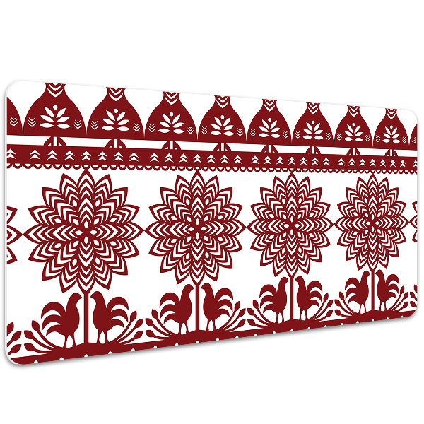 Namizna podloga Kurpie cutouts