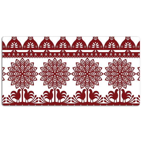 Namizna podloga Kurpie cutouts