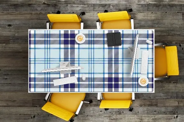 Podloga za pisalno mizo Tartan