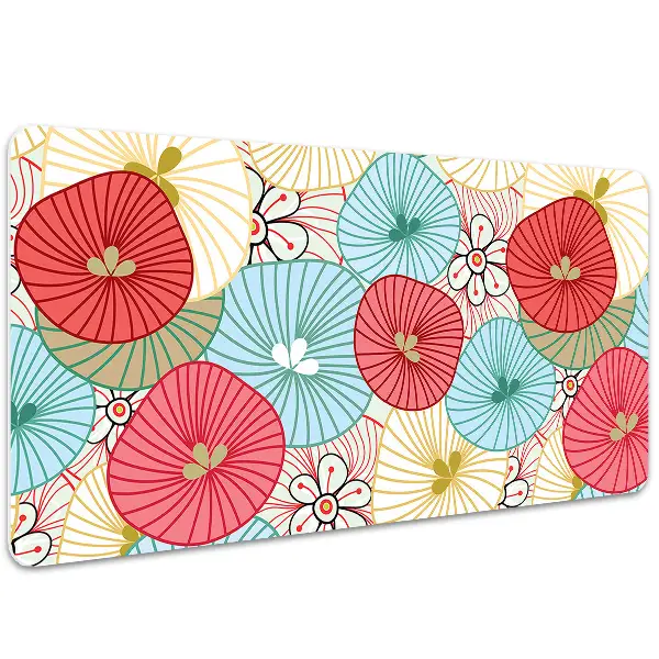 Podloga za pisalno mizo Floral pattern
