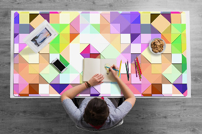 Podloga za pisalno mizo Colorful mosaic
