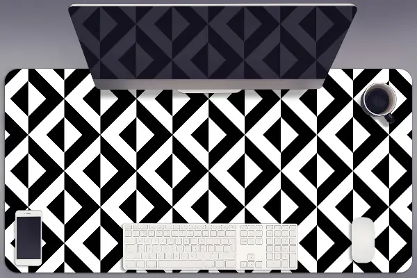 Podloga za pisalno mizo Geometric illusion