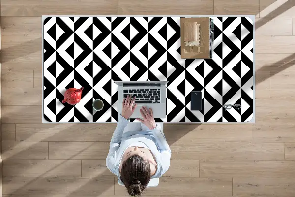 Podloga za pisalno mizo Geometric illusion