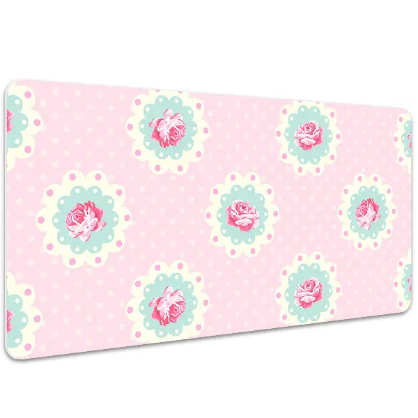 Namizna podloga Roses and dots