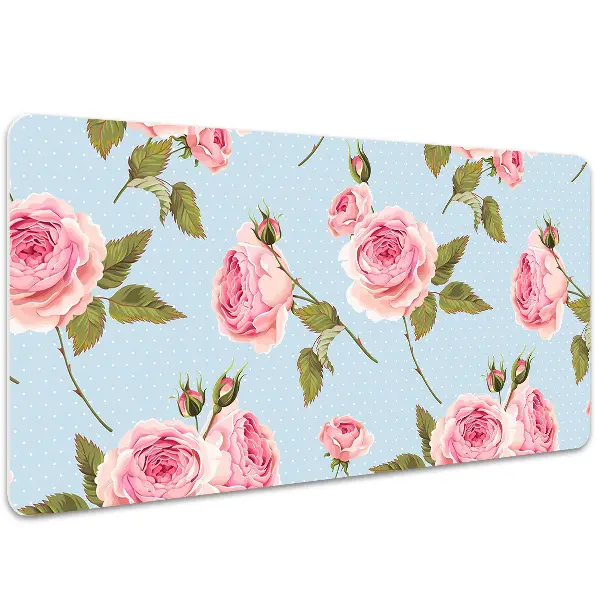 Namizna podloga Roses with leaves