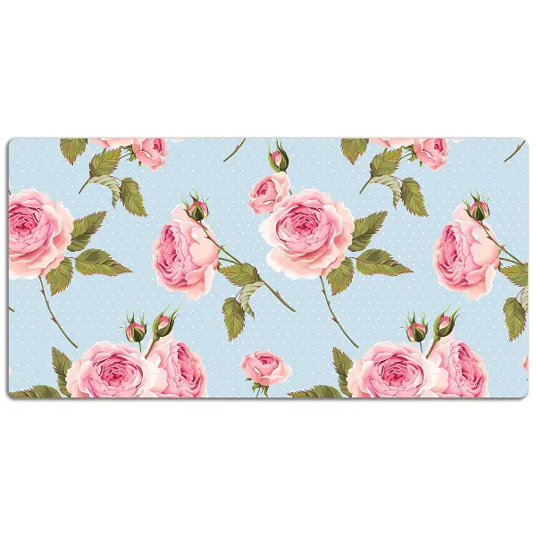 Namizna podloga Roses with leaves
