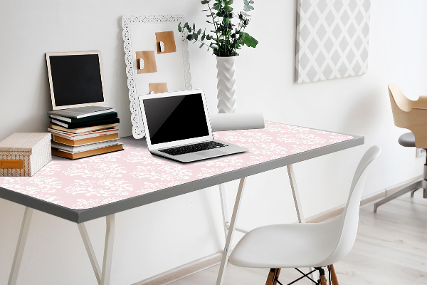 Namizna podloga Pink damask