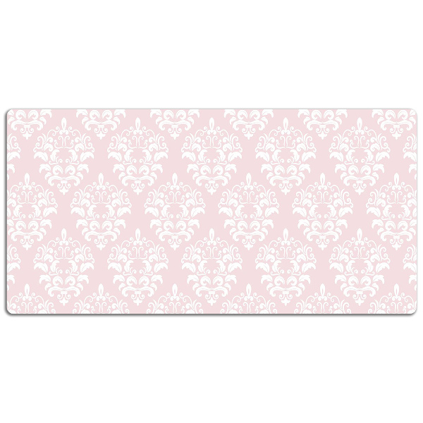 Namizna podloga Pink damask