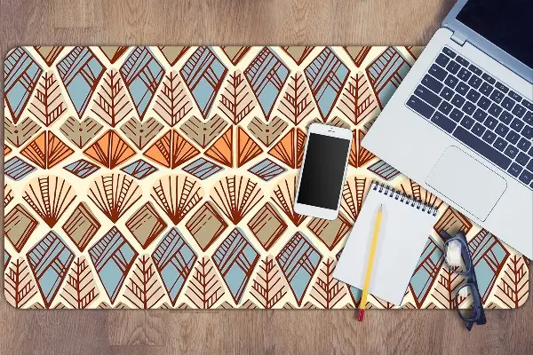 Namizna podloga Ethnic brown pattern