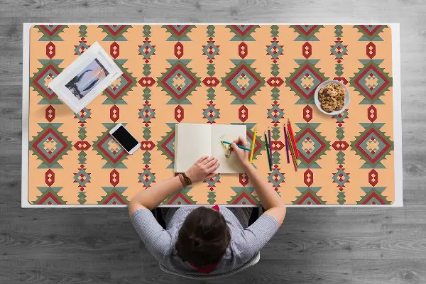 Podloga za pisalno mizo Indian motifs