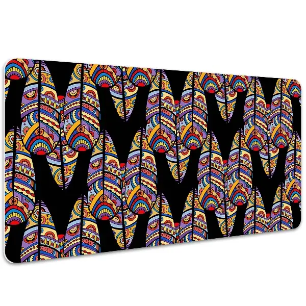 Podloga za pisalno mizo Tribal art