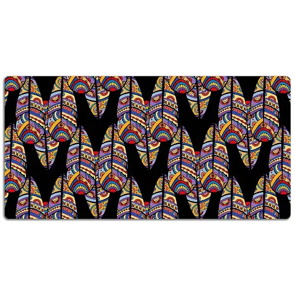 Podloga za pisalno mizo Tribal art