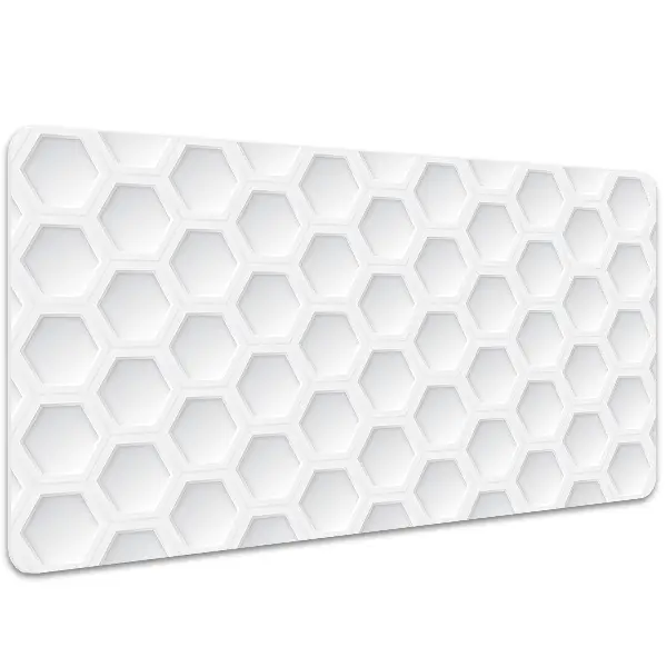 Namizna podloga Three -dimensional hexagons