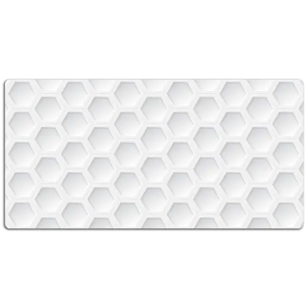 Namizna podloga Three -dimensional hexagons