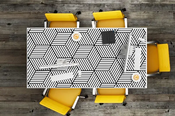 Namizna podloga Geometric cubes